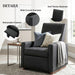 Manual Recliner Chair, 2 Position With 160° Adjustable Backrest For Living Room