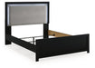 Maeling - Upholstered Panel Bed