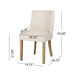 Classic Fabric Dining Chair (Set of 2) - Beige