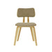 Jaguar - Curved Back Wood Dining Chair With Faux Leather Seat