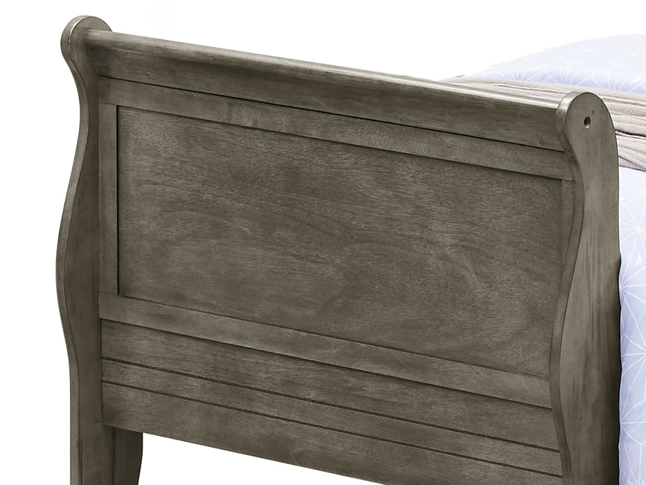Panel Sleigh Bed