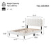 Lambswool Petal Headboard Bed Frame