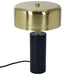 Desk Lamp With Drum Shade - Black