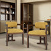 Stylish Indoor Upholstered Wood Dining Chair (Set of 2)