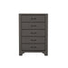 5 Drawer Dresser - Gray / Brown