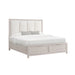Melissa - 5 Piece Storage Bedroom Set With Padded Headboard