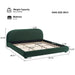 Simple Modern Bedroom Double Upholstered Bed
