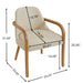 Dining Upholstered Armchairs (Set of 2)