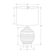 Lighting, Table Lamp, Ceramic, Transitional - Black