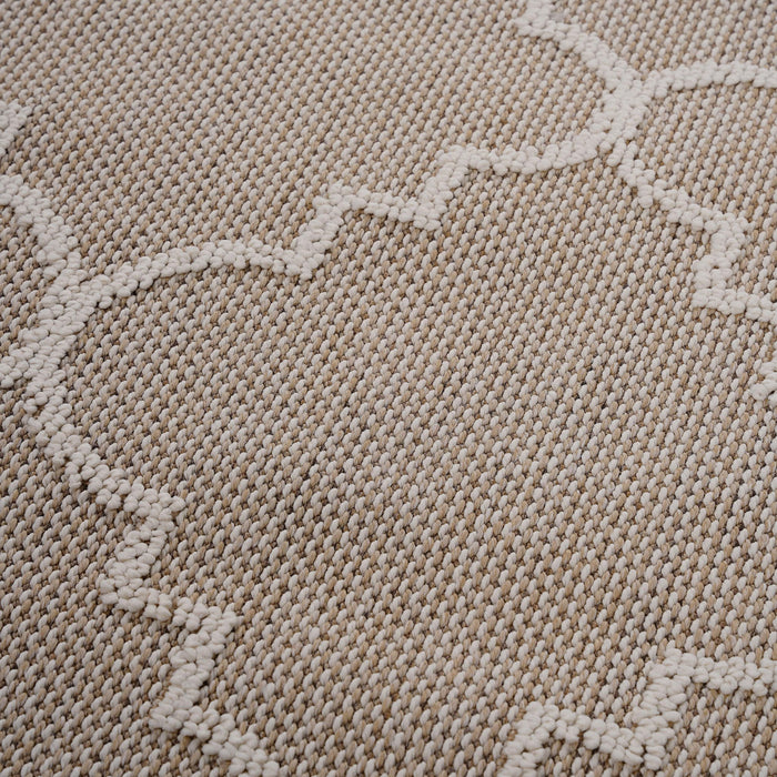 Guros - 6' X 9' Trellis Indoor / Outdoor Area Rug - Ivory
