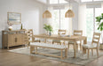 Leg Table - Brown