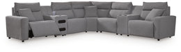 Modmax II - Reclining Sectional - Salt And Pepper