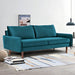 Upholstered Loveseat Sofa, 2 Seater Couch For Living Room Apartment