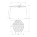 Modern Lighting, Table Lamp, Concrete - Cream