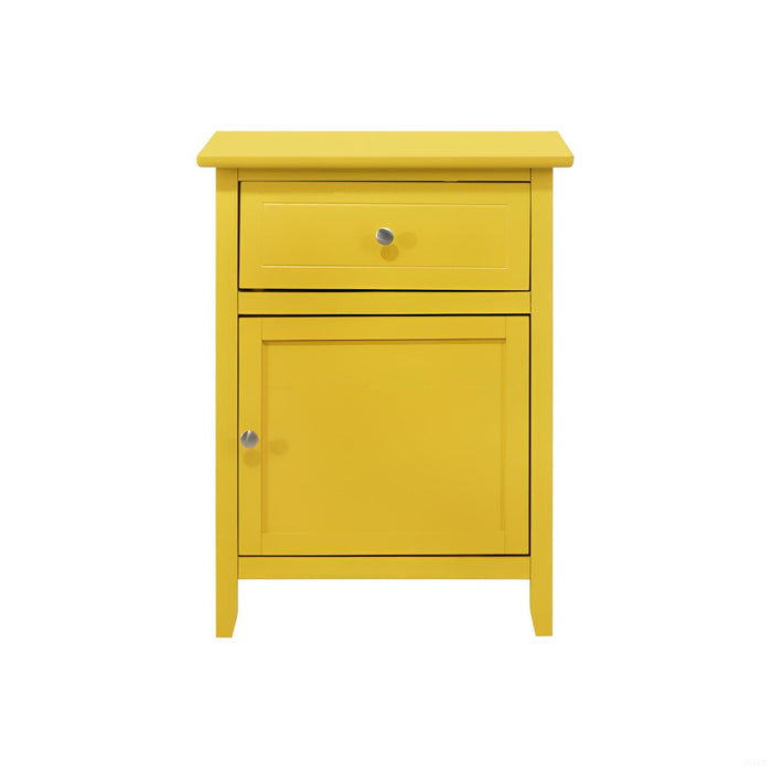 Izzy - 1 Drawer /1 Door Nightstand