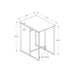 Counter Height Dining Table, Rectangular - Black