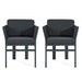 Outdoor Dining Chair, All-Weather Patio Seating For Backyard (Set of 2)