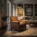 Verve - Floor Lamp With On / Off Switch Adjustable LED Round Base - Gold