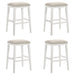 Jane - Contemporary Transitional Wood Bar Height Kitchen Bar Stool