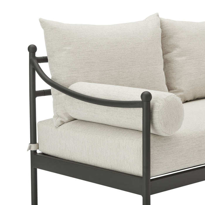 Leni - 3-Piece Outdoor Conversation Set - Moonveil / Warm Gray