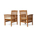 Casa - Acacia Dining Chair Set With Cushions,