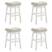 Lenon - Modern Farmhouse Wood Bar Height Kitchen Bar Stool