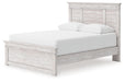 Makidern - Panel Storage Bed With Under Bed Storage Unit