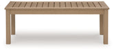Hallow Creek - Rectangular Cocktail Table - Driftwood
