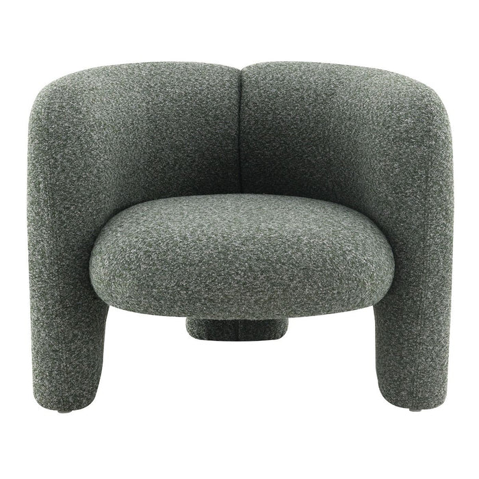 Pemba - Accent Chair - Green Tweed
