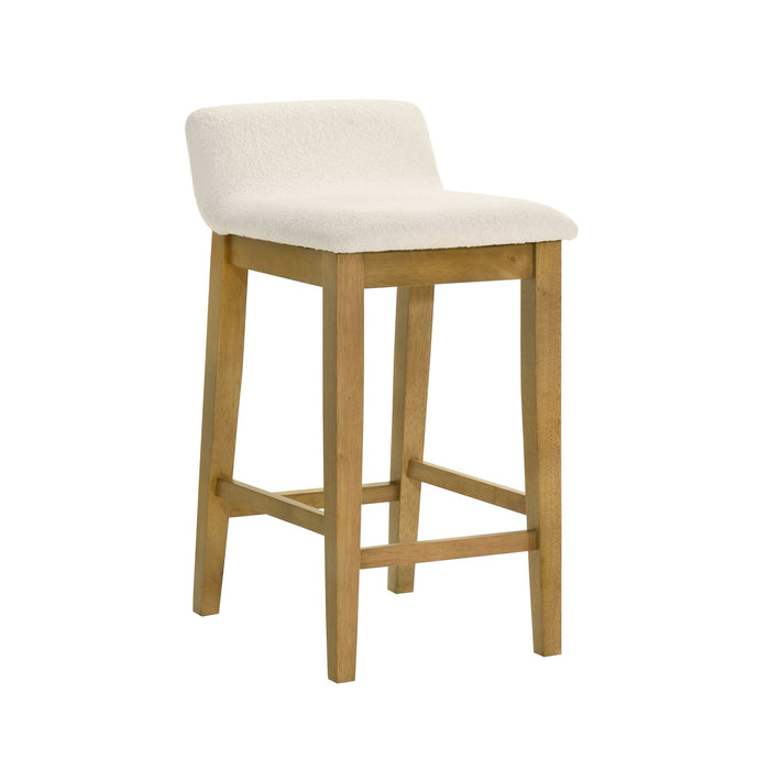 Annikah - Modern Transitional Wood Counter Height Kitchen Bar Stool