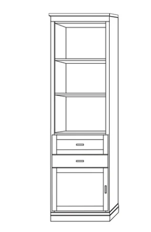 storage cabinet for horizontal murphy bed system Sacramento