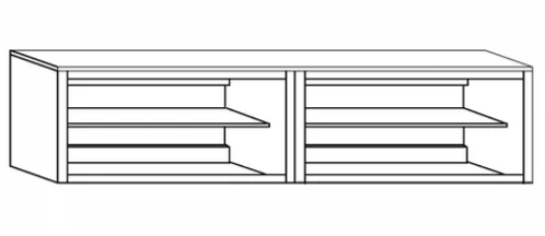 horizontal murphy bed top cabinet Sacramento