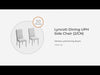 Lyncott - Dining Upholstered Side Chair (Set of 2) - Beige / Brown