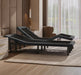 Puffy Serenity power adjustable bed base with independent head and leg elevation.