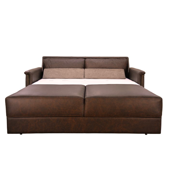 Retreat SLOFA sleeper sofa by Omnia Leather with sleek timeless styling