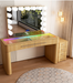 SlayStation® Willow Vanity Table w/ RGB Light & Mirror | Sacramento Furniture Store