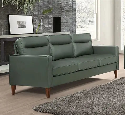 Ivory Coaster Jonah sofa and chair set with track arms and removable cushions on clearance in Sacramento, CA.