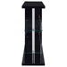 Prescott Rectangular Home Wine Table Black High Gloss
