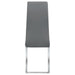 Montclair Upholstered Dining Side Chair Grey (Set of 4)