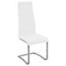 Montclair Upholstered Dining Side Chair White (Set of 4)