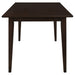 Gabriel 5-piece Rectangular 59-inch Dining Set Cappuccino