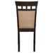 Gabriel Closed Back Dining Side Chair Cappuccino (Set of 2)