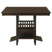 Jaden Square 47-inch Counter Height Dining Table Espresso