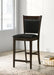 Jaden Upholstered Counter Chair Espresso (Set of 2)