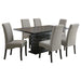 Stanton 7-piece Rectangular Dining Table Set Grey