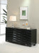 Stanton 3-drawer Sideboard Buffet Storage Cabinet Black