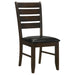 Dalila 5-piece Rectangular Dining Table Set Cappuccino
