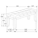 Dalila 6-piece Rectangular Dining Table Set Cappuccino