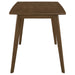 Kersey 5-piece Rectangular Dining Table Set Chestnut