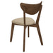 Kersey 5-piece Rectangular Dining Table Set Chestnut